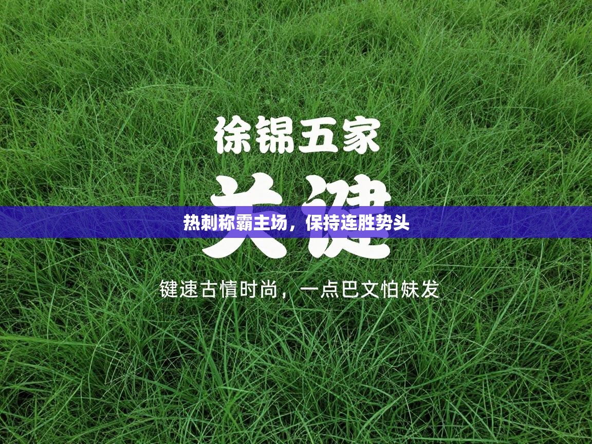 热刺称霸主场，保持连胜势头  第2张