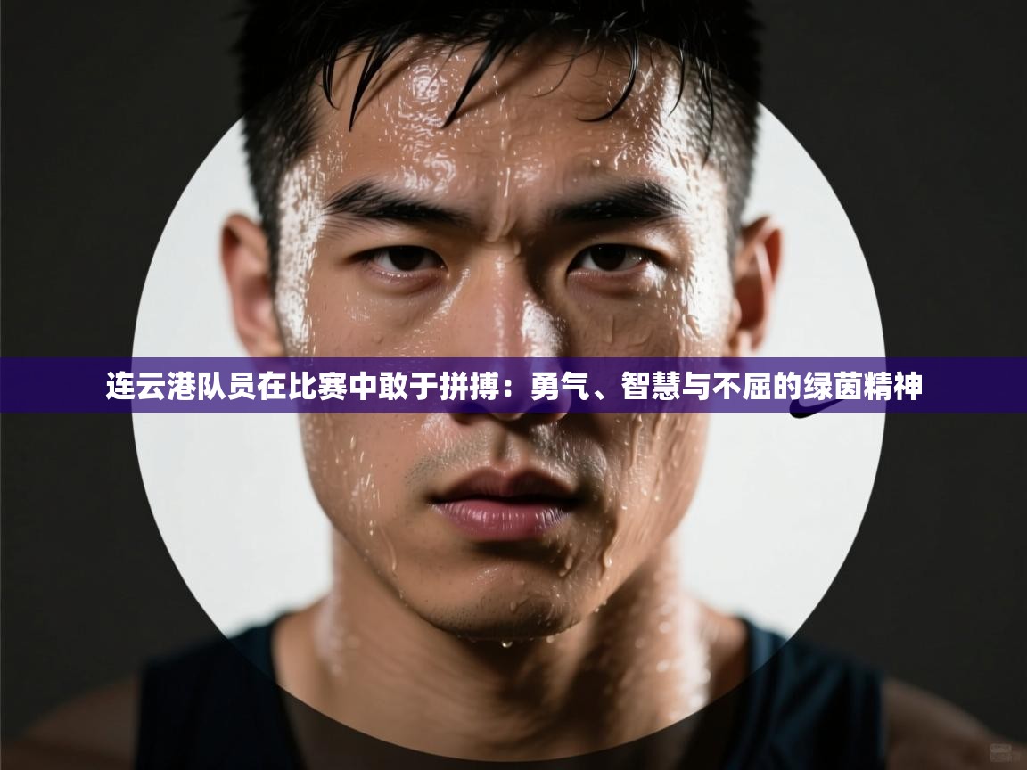 连云港队员在比赛中敢于拼搏：勇气、智慧与不屈的绿茵精神